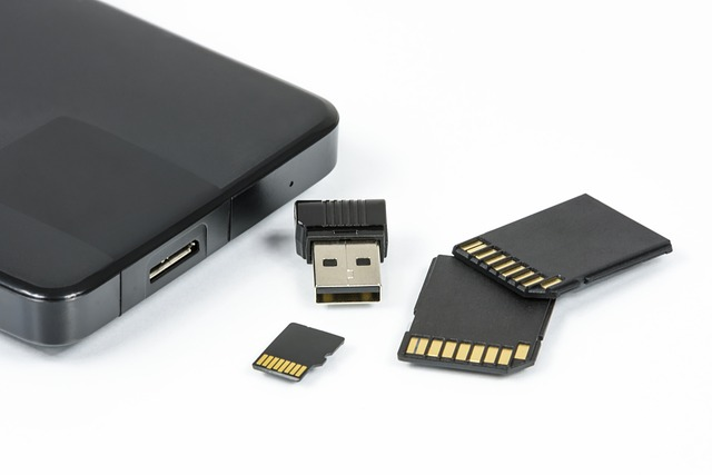 digital data carriers, flash memory, memory cards