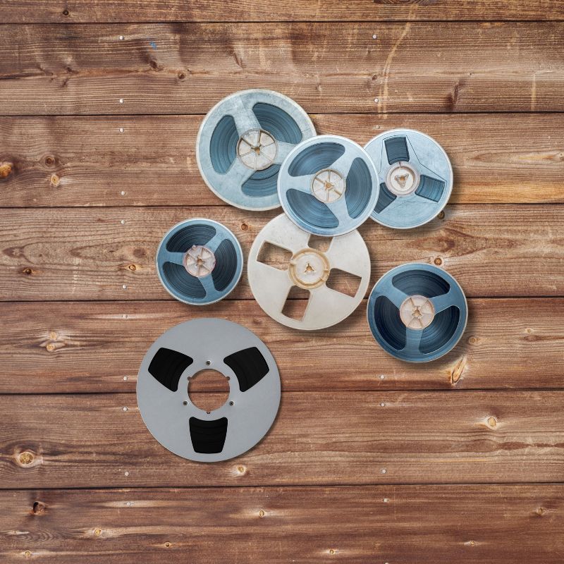 Reel-to-reel audio tape conversion to digital files
